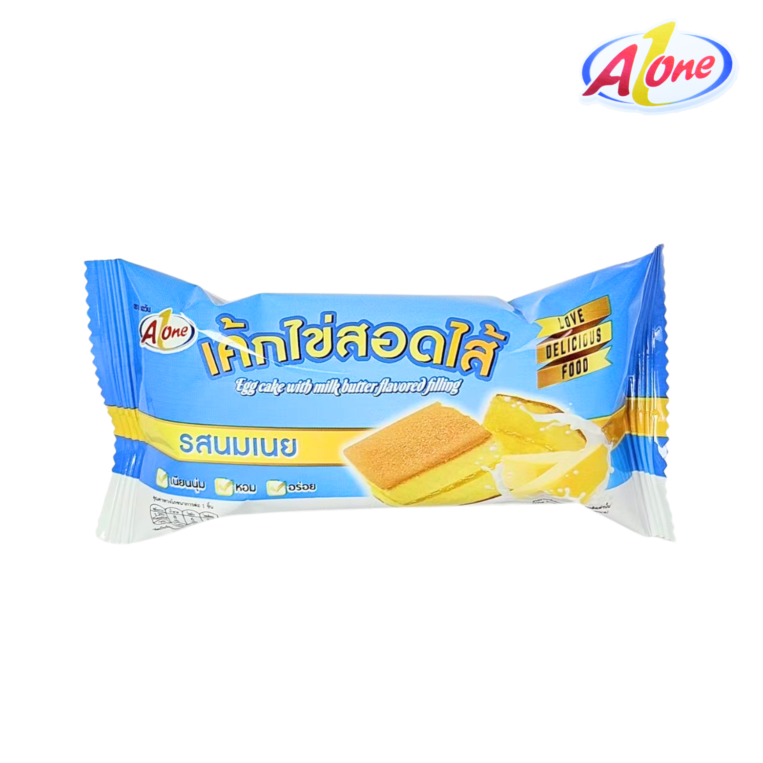 ขนมเค้กไข่สอดไส้รสนมเนยตรา A-One 1 ลังบรรจุ 12 กล่องรวมทั้งหมด 144 ชิ้น! แป้งเค้กนุ่มหอมละมุนไส้นมเนยหวานกำลังดีอร่อยจนต้องลอง! ️เก็บไว้ได้นานถึง 6 เดือน พกพาสะดวกอร่อยได้ทุกที่ทุกเวลา